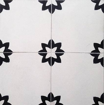 Magdalena B&W Encaustic Cement Tiles 20cm*20cm*1.5cm